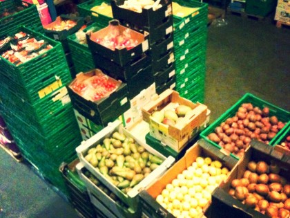 Fruktutvalg på butikk. Foto.