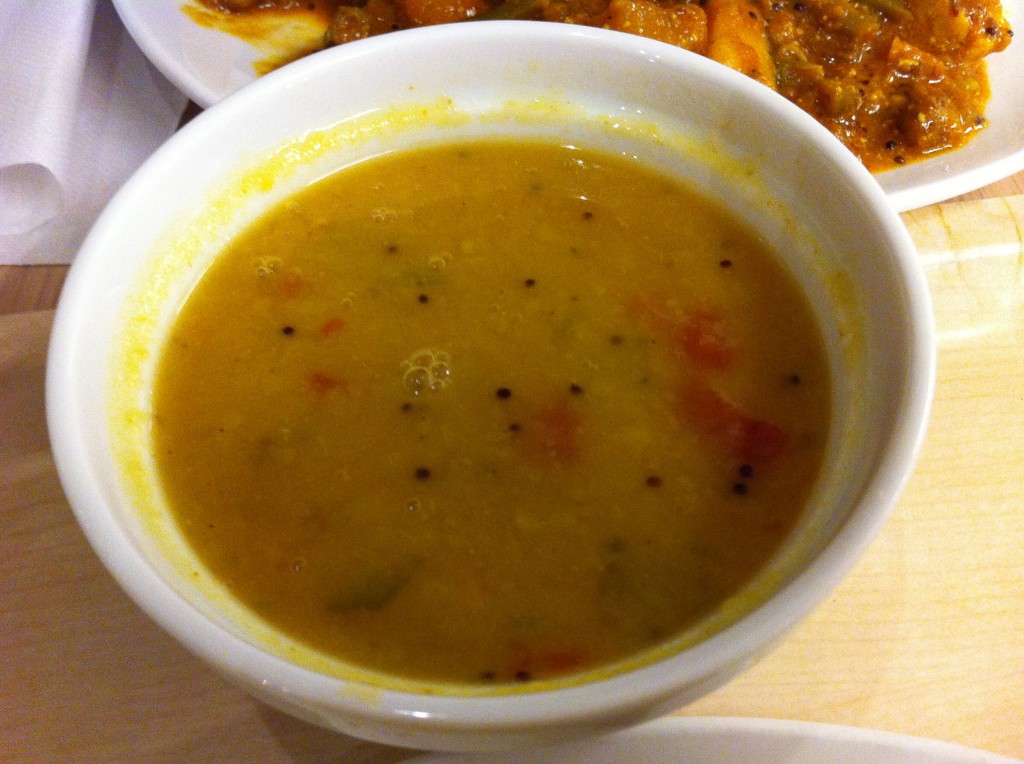 Suppe er fast tilbehør hos Krishnas