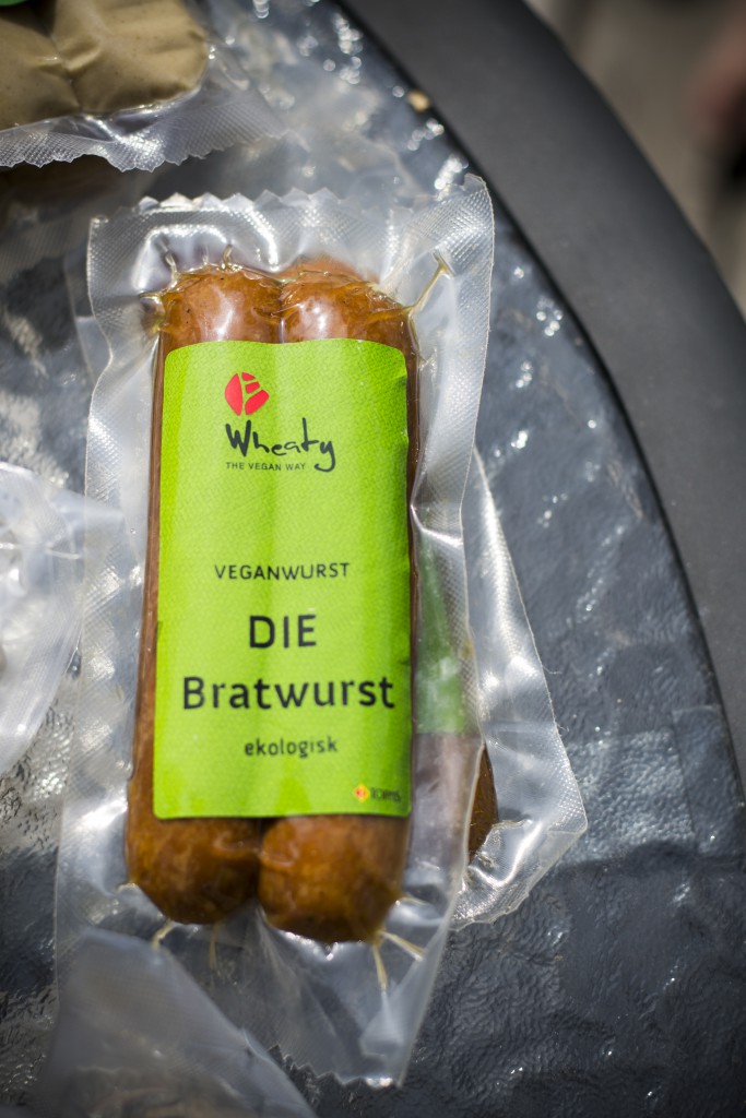 Die Bratwurst. Foto.