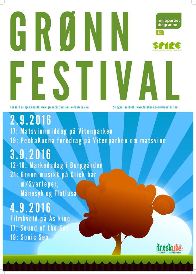 Norsk vegansamfunn på Grønn festival i Ås